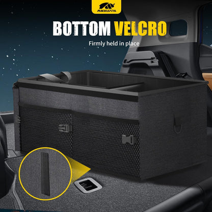 MIKKUPPA Car Trunk Organizer Collapsible Trunk Organizer with Lid