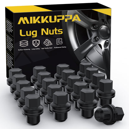 MIKKUPPA OEM Style Lug Nuts Anti-Rusting Updated Tire Nuts