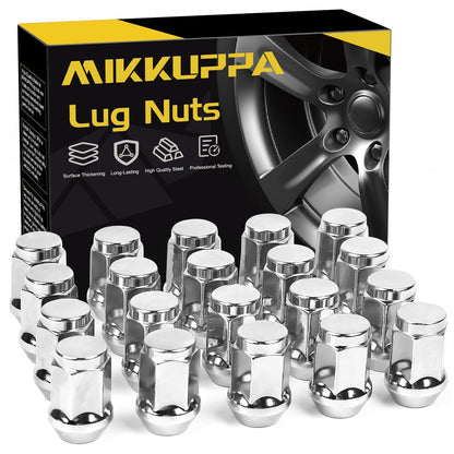MIKKUPPA 1/2-20 Lug Nuts Closed End Solid Lug Nuts