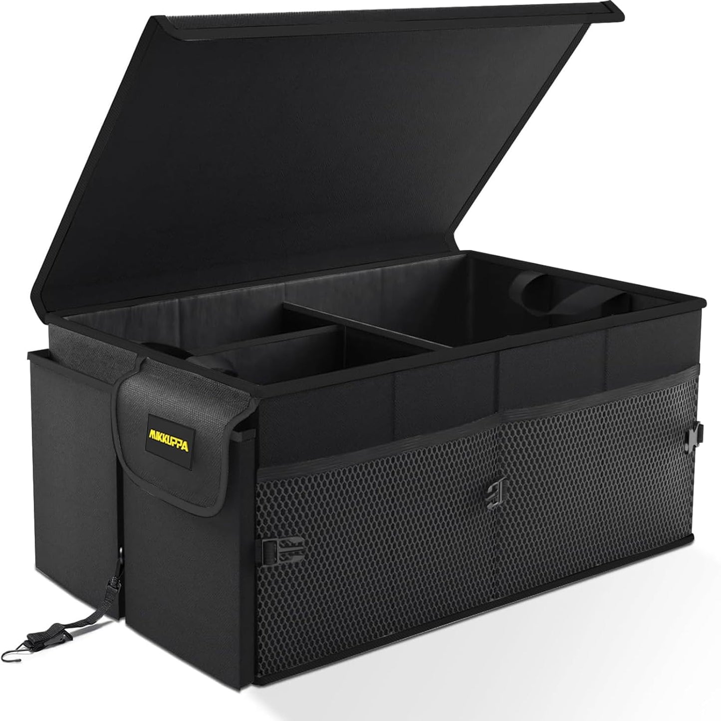 MIKKUPPA Car Trunk Organizer Collapsible Trunk Organizer with Lid