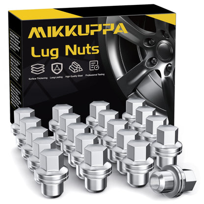MIKKUPPA OEM Style Lug Nuts Anti-Rusting Updated Tire Nuts