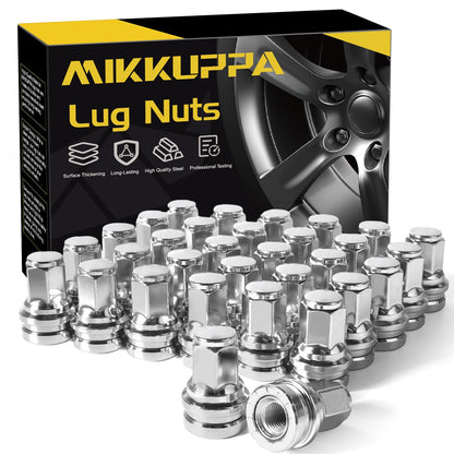 MIKKUPPA OEM Style Lug Nuts Anti-Rusting Updated Tire Nuts