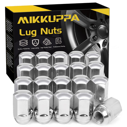 MIKKUPPA OEM Style Lug Nuts Anti-Rusting Updated Tire Nuts