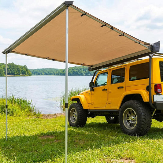 MIKKUPPA Car Awning, 10000mm Waterproof UPF50+ for Camping