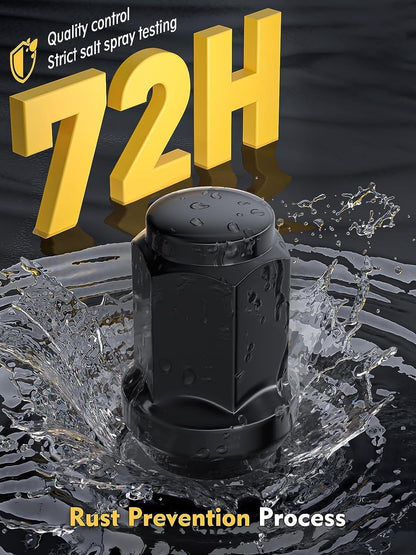 MIKKUPPA 1/2-20 Lug Nuts Closed End Solid Lug Nuts