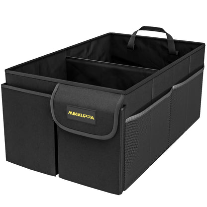 MIKKUPPA Car Trunk Organizer Collapsible Trunk Organizer with Lid